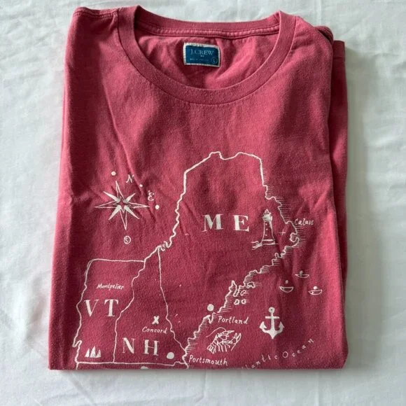 J.Crew Graphic Tee - Picture 1 of 3